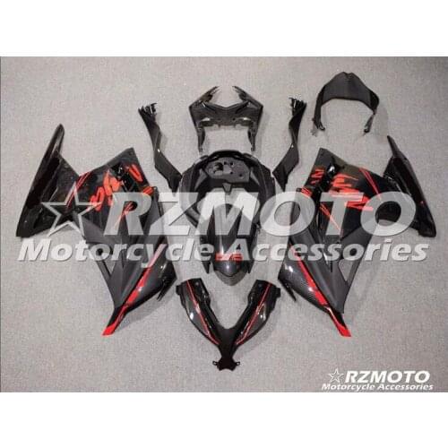 ACE KITS carbon fiber Water transfer printing parts For kawasaki NINJA250 NINJA300 2013 2015 2017 All sorts of color No.0014