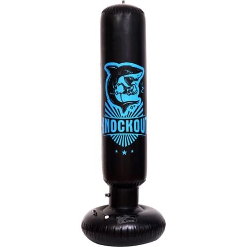 Inflatable Punching Bag Free Standing Boxing Punching Bag Fitness Exercising Release Stress Toy For Kids Adults