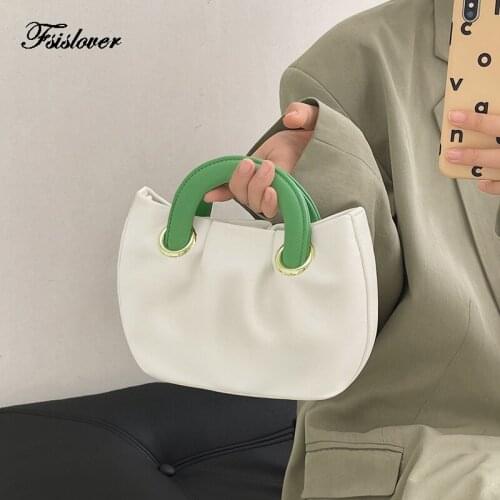 Solid Color Pleated Cloud bag 2021 Fashion New High-quality Soft Leather Womens Designer Handbag Shoulder Bags Crossbody Bag