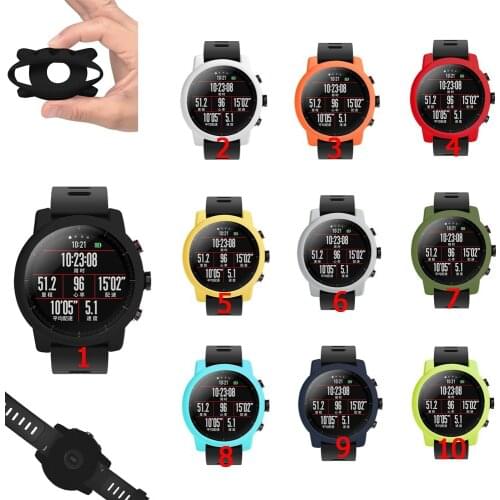 Silicone Case Full Cover Protective for Huami Amazfit Stratos 2 2S
