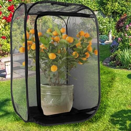 Butterfly Habitat Insect Cage Mesh Butterfly Cages Pop-up Collapsible Insect Mesh Cage Plant Greenhouse Box Plant Net Cloth