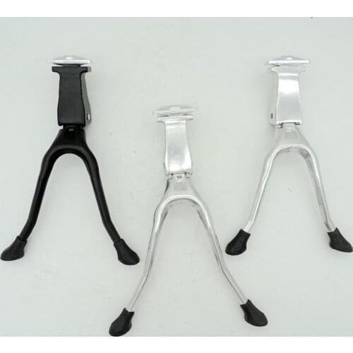290/310mm Double Leg Bike Kickstand Foldable Adjustable Center Mount Mount Bicycle Stand for Bicycle Road Bike