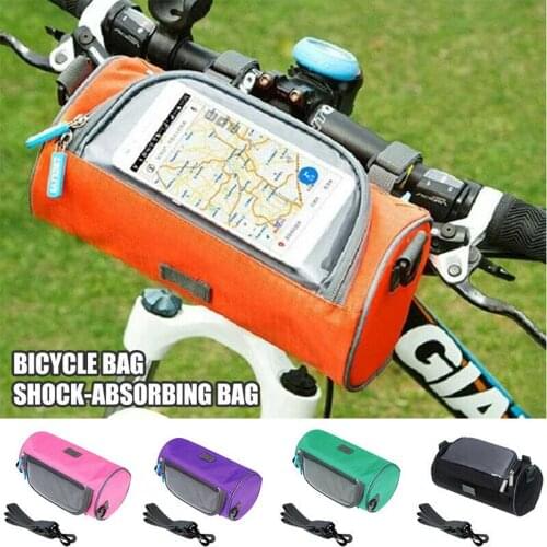 Bicycle Bag Large Capacity Waterproof Oxford Cloth Outdoor Storage Bag for Bicycles Riding Travel