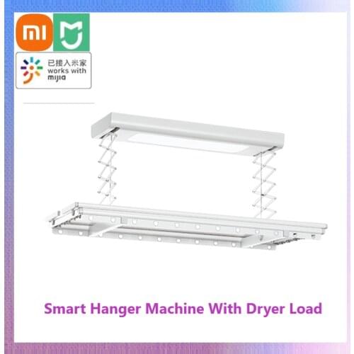 Original Xiaomi Mijia Smart Hanger Machine With Dryer Load capacity 35kg Work With Mihome APP With Airing Rod For Smart Home