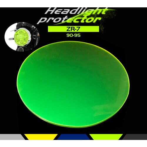 Motorcycle High Quality ABS Headlights Protector Cover Screen Guard Lens For ZR-7 zr-7 1990-1995 Years