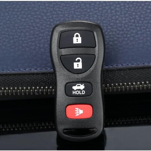 Yetaha 4 Buttons Replacement Keyless Entry Remote Control Key Fob for Nissan KBRASTU15 Altima Maxima Armada 35OZ Quest Sentra