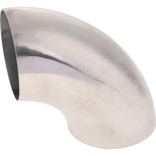 76mm 90 Degree Tight Stainless Exhaust Mandrel Bend Tube Pipe Bend High Quality 201 Stainless Steel
