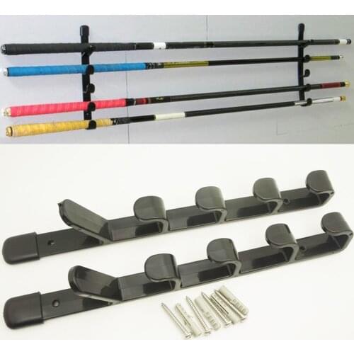 Free shipping New Fishing Rod Rack Holder Dimension Capacity 5pcs All types of Fishing Rod Combo