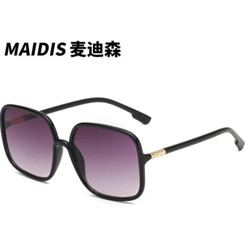 Big rectangle sunglasses women men 2021 trending products oversized futuristic shades for women festival oculos de sol feminino