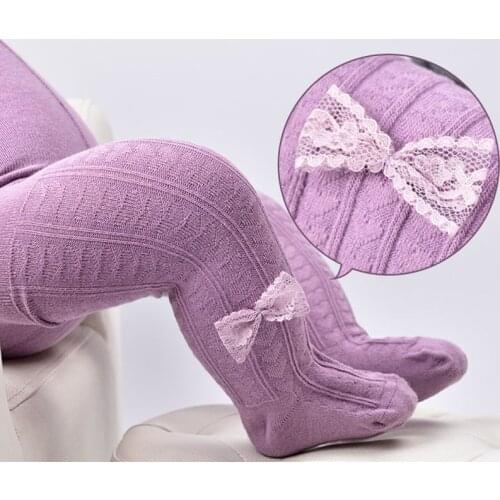 Children Tights Cotton Girl Pantyhose Kid Infant Knitted Tights Soft Toddler Clothing Newborn Stockings