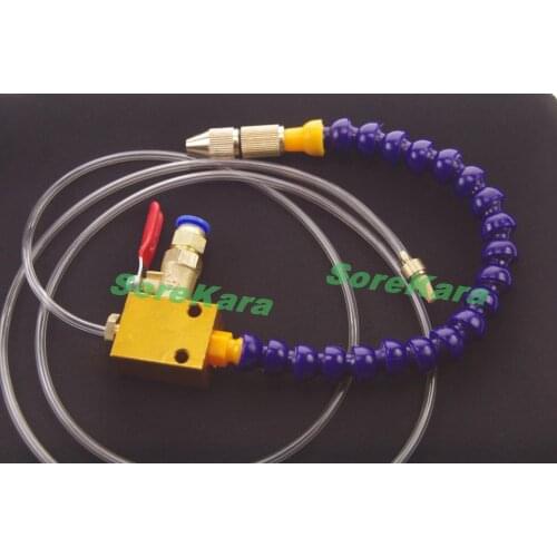 Push Fit 8mm O/D Tube Cooling Water Pipe Mist Spray Injection Cooling for Accessories Carving Set