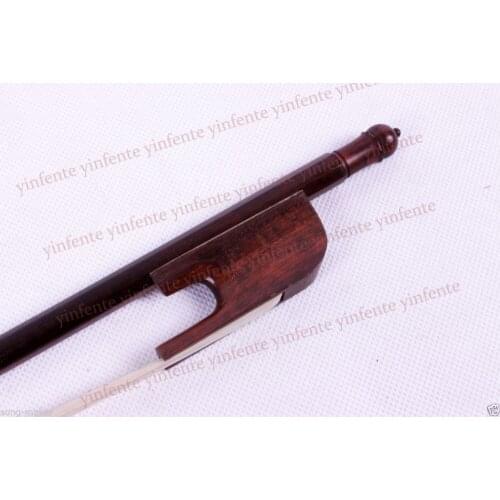 One pcs New 4/4 Violin Bow SnakeWood Baroque Style Violin Parts