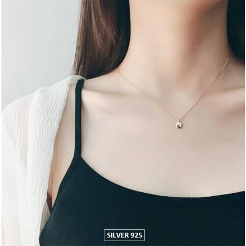 New Arrivals Silver Color Beads Necklaces for Women Wedding Jewelry Long Statement Necklaces