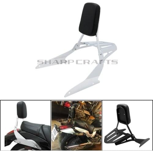 Passenger Rear Luggage Rack Saddlebag Cargo Shelf Bracket Backrest Sissy Bar For SUZUKI '05-'14 M109R limited '15-'20 M109R Boss