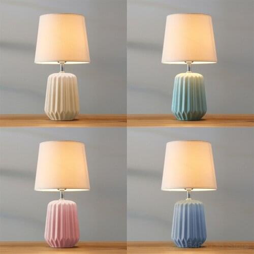 European Style Simple Creative Table Lamp Romantic Warm Bedroom Bedside Living Room Bar Counter Study Office LED Decorative Lamp