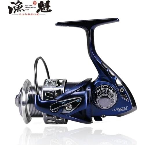 YUKUI Seawater Prevention Design Fishing Reel Super Strong Carp Fishing Feeder Spinning Reel Spinning wheel type fishing wheel