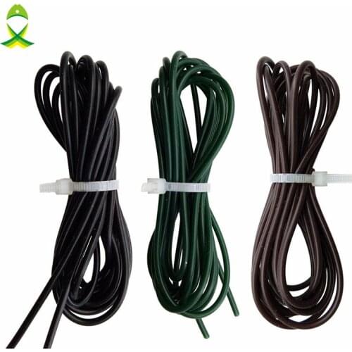 JSM 2pcs 2 Meters Carp Fishing Silicone Rig Sleeves Soft Carp Rigs Tube Carp Fishing Accessories