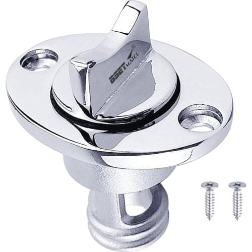 Stainless Steel Boat Marine Drain Plug Dinghy Transom Yach Bilge Drain Plug Hardware Accessories