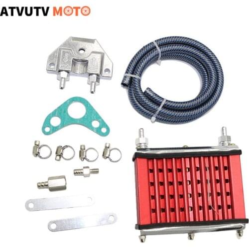 Universal Oil Cooler Cooling Radiator For 50cc 70cc 90cc 110cc 125cc Dirt Pit Bike ATV
