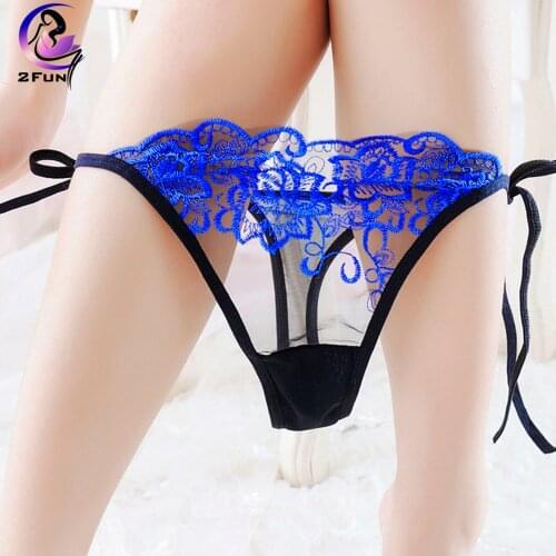 Womens Thong Butterfly Pants Lace Underwear For Sex Hot Lingerie Erotic For Women Underpants Sexy Clothes String For Adults