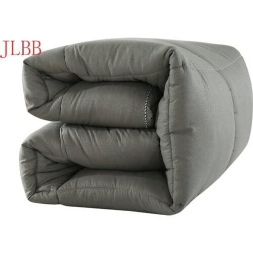 Winter thicken comforter colorful thicken duvet with stuffing patchwork quilt warm winter bed cover grey bedset 220*240, 150*200