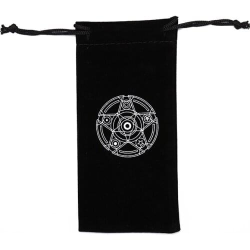 1pcs Board Game Drawstring Bags Velvet Pouches Dice Bags Jewelry Packing Velvet Bag Dice Bag