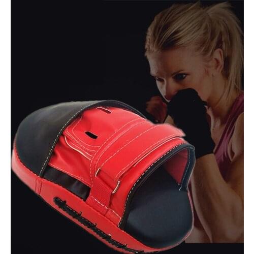 1Pcs Fitness Training Boxing Hand Target for Muay Thai Kick Boxing Mitt MMA Training PU Foam Boxer Hand Target Pad