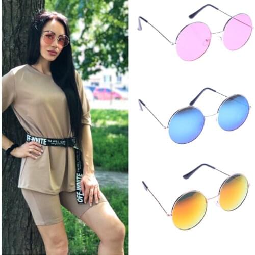 1Pcs Women Fashion Retro Round Plastic Glasses Lens Sunglasses Eyewear Frame Glasses female Frame Driver Goggles Car Accessories