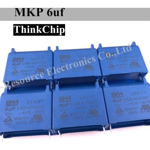 100pcs) BM MKP-X2 6uF J 275V 40/105/21 BLUE Induction Cooker Capacitor