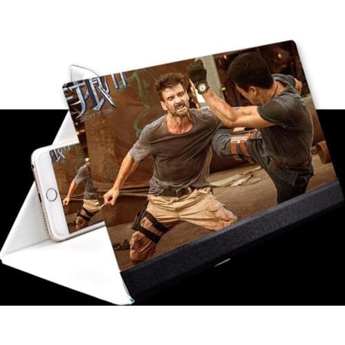 3D Mobile Phone Screen Magnifying Glass Folding Stereo Anti-Radiation Eye Protection 3D Mobile Phone Video Magnifying Glass