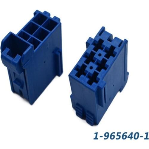 Free Shipping 1-965640-1 10SETS SAMPLE 6PIN AMP Connector Car Electrical Wire Terminal