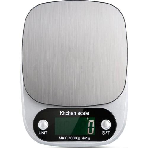 Household 10kg Stainless steel Digital Kitchen Scale food weighing scale with LCD Display