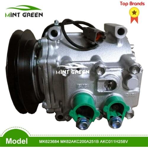 FOR AC A/C ac compressor For Mitsubishi Rosa Bus Fuso Canter FE125 FM-HR FK200 FM-SP MK624683 MK623684 AKC200A251B AKC011H258V