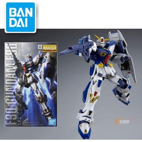 Japaness Original Gundam PB MG 1/100 Model F90 Gundam Mobile Suit Kids Toys With Holder