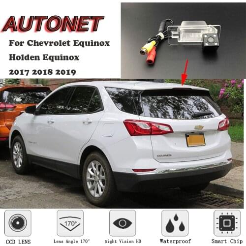 AUTONET Backup Rear View camera For Chevrolet Equinox/Holden Equinox 2017 2018 2019 MK3 /license plate camera/parking Camera