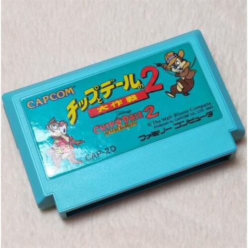 Original 8bit game card : CHIP N DALE 2 Rescue Rangers ( Japan Version!! cartridge ONLY!! )