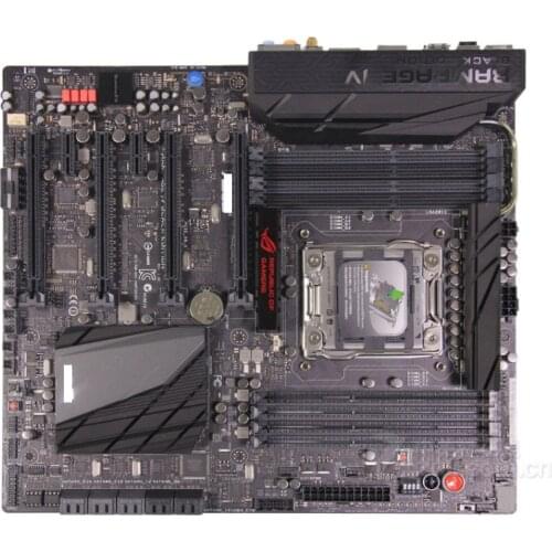 Original motherboard ASUS Rampage IV Black Edition DDR3 LGA 2011 64GB USB2.0 USB3.0 X79 Desktop motherboard Free shipping