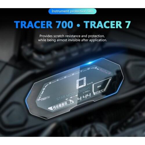 Fit For YAMAHA Tracer 7 Tracer 700 Tracer700 2020 2021 Motorcycle Scratch Cluster Screen Dashboard Protection Instrument Film