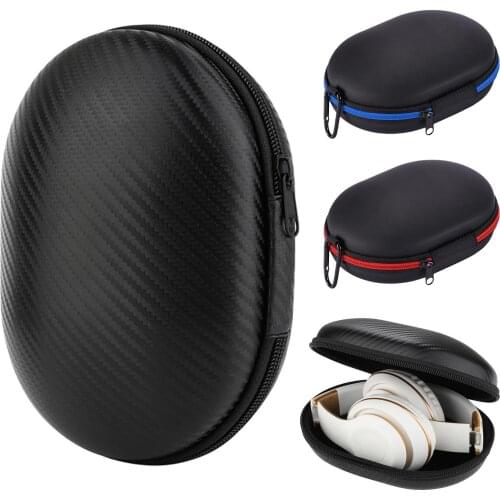 Portable Headphone Case Bag Headset Protective Box for Solo 2/3 Studio 2.0/3.0 Over the Ear Headphone Storage Case Accessories