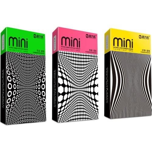 PLEASURE MORE 46mm Condoms With Dot 30 Pcs Mini FIt Warmer Condoms Small Tight Intimate Condoms For Penis Adult Toys 3 Styles