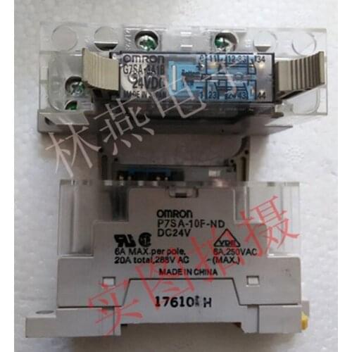 Relay base P7SA-10F-ND DC24V 110V