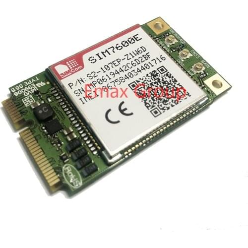 SIMCOM SIM7600E Mini Pcie Multi Band LTE CAT1 module not SIM7600E-H Cat 4 module B1/B3/B5/B7/B8/B20/B38/B40/B41