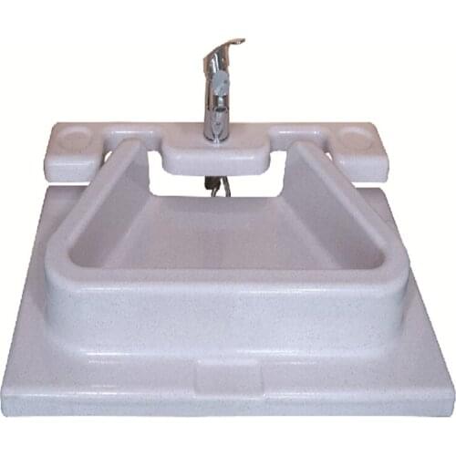 670*521.5*400.5/144.5mm Folding White Acrylic Sink GR-Y661 Boat Caravan RV Campe