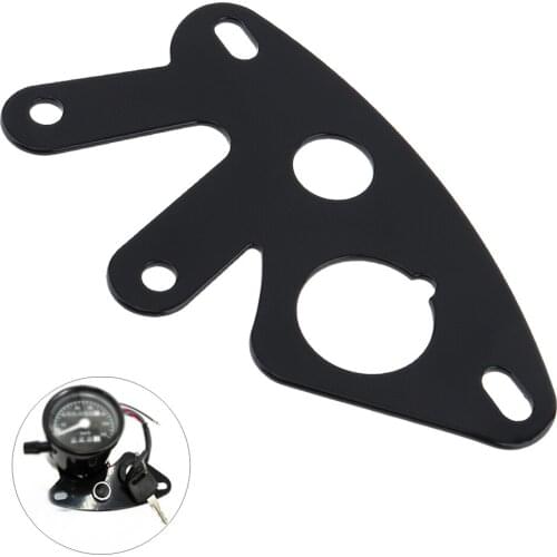 Universal Durable Motorcycle Black Color Iron Retro Refit Instrument Bracket Support for GN / CBT125 / WY125 / hj-125