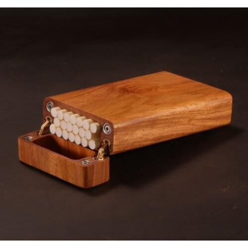 Rosewood Holder 10/20 Sticks Fine Tobacco Storage Box Smoking Cigarette Case Sleeve Pocket Eco-friendly Pack Tools Cover Gift
