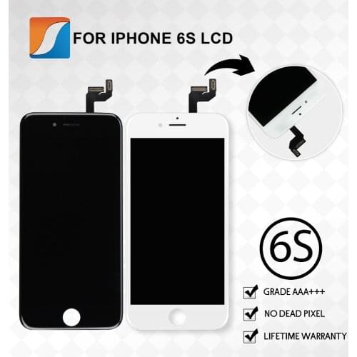 10PCS/LOT AAA+++ For iPhone 6S LCD With 3D Force Touch Screen Assembly 4.7 Inch Display Free Shipping