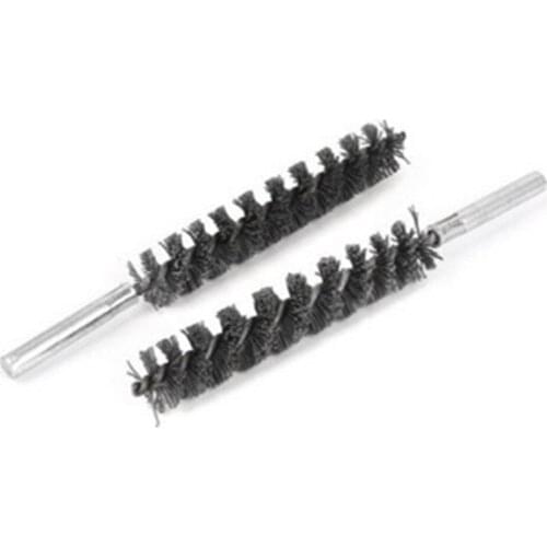 2 pcs 20mm Brush Diameter Steel Wire Pipe Tube Cleaning Chimney Brushs