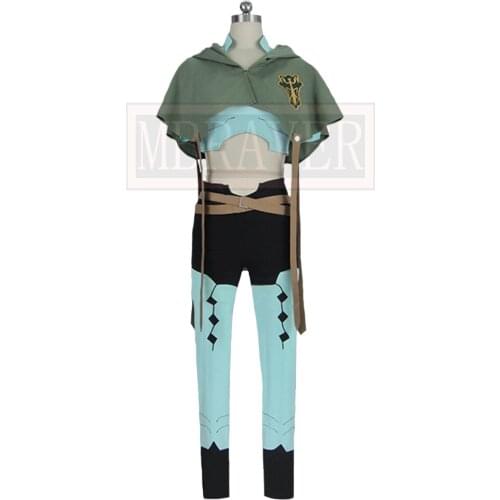 2020 Black Clover Jack the Ripper Cosplay Costume Party Halloween Carnival Unifrom Custom Made Any Size