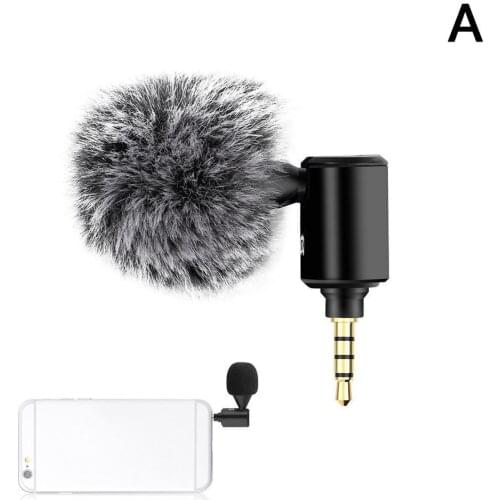 3.5mm Interface Mobile Phone Single-Point Adjustable Microphone Mobile Phone Portable Microphone
