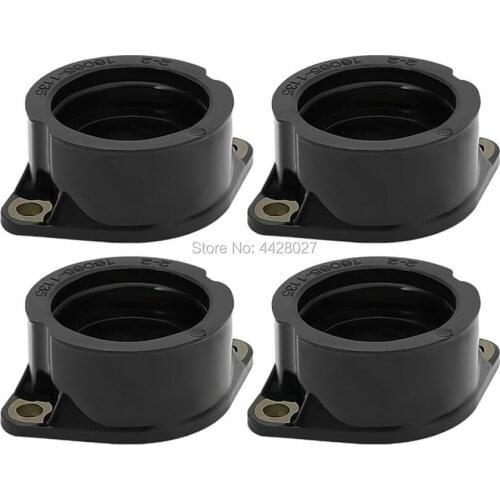 4Pcs 11-4853 16065-1135 Carburetor Carb Intake Manifold Boots For Kawasaki KZ1000 KZ1100